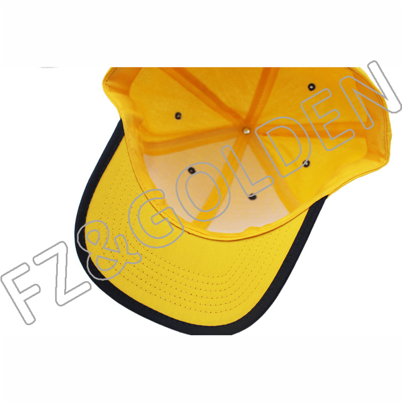 Export Camo Cap Factory -
6 panel 100% Cotton Twill Baseball Cap - FUZHI