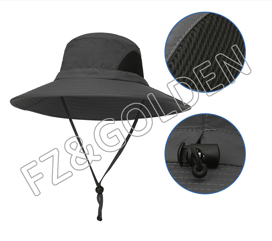 Best-Selling Custom Winter Hat Suppliers -
Summer UV Protection Breathable Sun Fisherman Cap with Custom Logo - FUZHI
