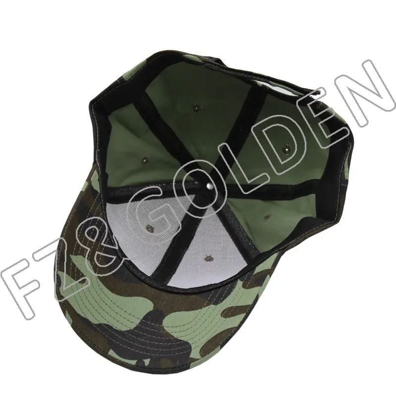 6 Panel Baseball Cap Factory –
Camouflage Military Army Hunting Cap – FUZHI