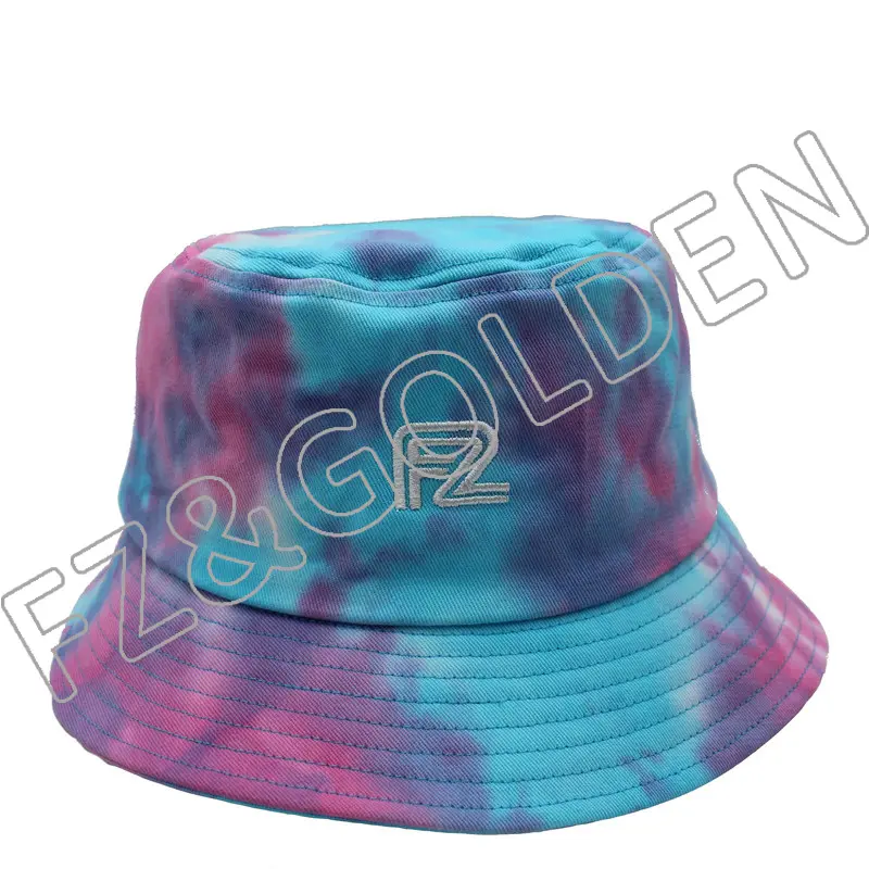 FZFH-1010 100% Cotton Tie-dyed Adult Hat