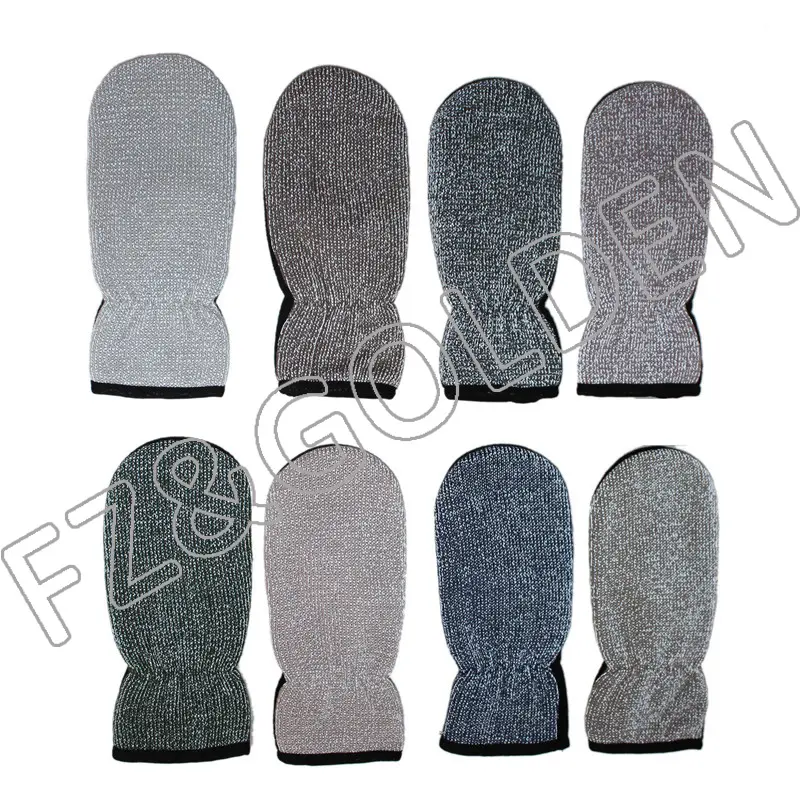 OEM/ODM Ski Glove –
Reflective Knitted Adult Mitten – FUZHI