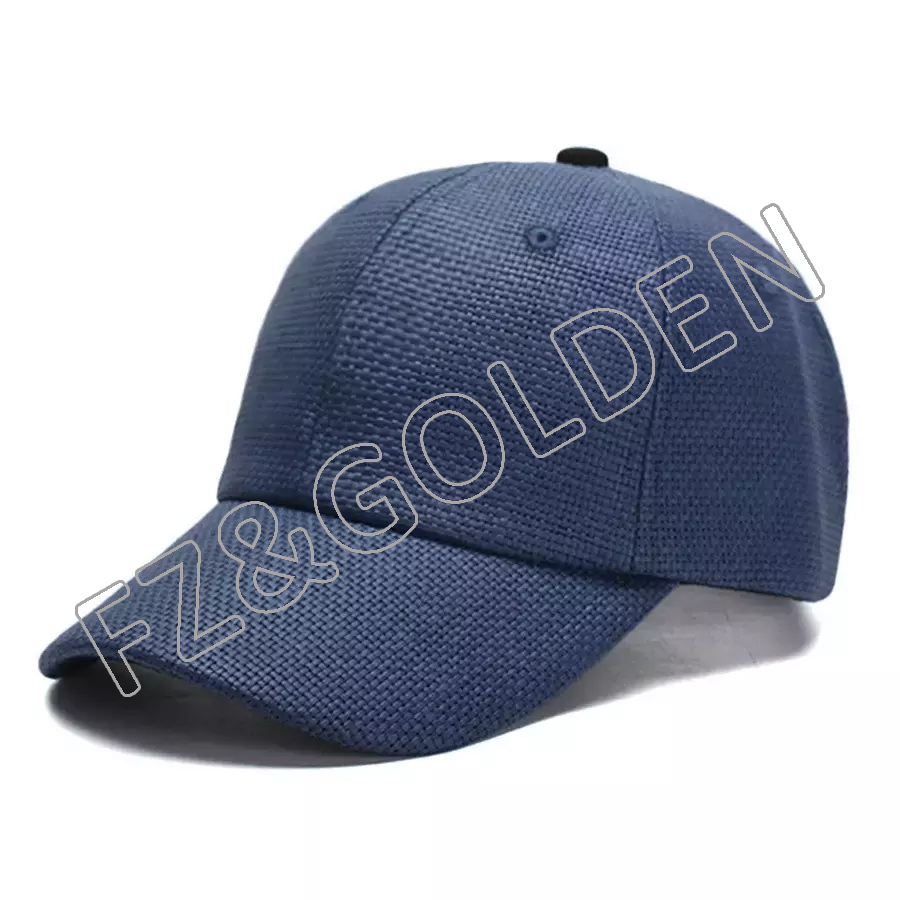 FZBS20250729-4 New Arrival girls straw baseball cap hat for women woman
