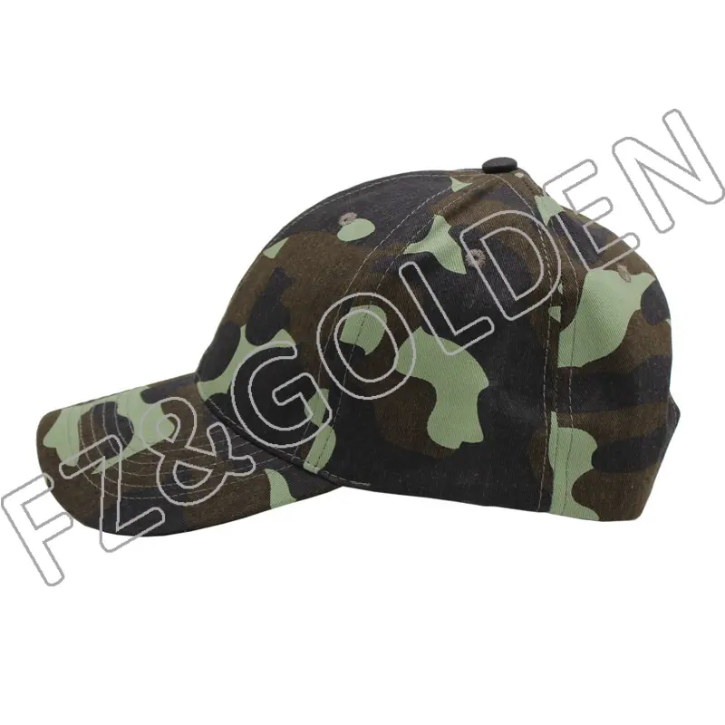 6 Panel Baseball Cap Factory –
Camouflage Military Army Hunting Cap – FUZHI
