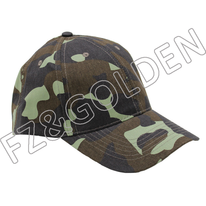 6 Panel Baseball Cap Factory –
Camouflage Military Army Hunting Cap – FUZHI