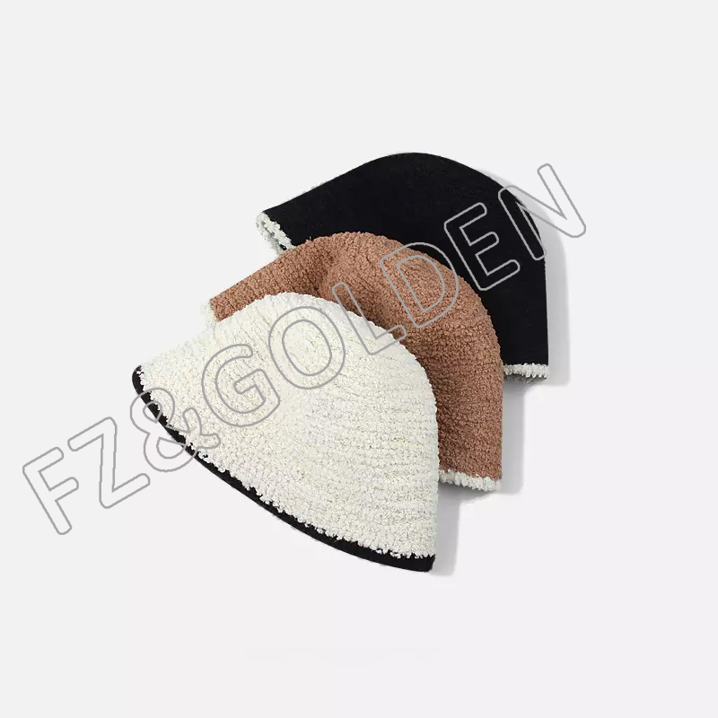 Discount Snapback Hat Manufacturers -
Custom winter unisex knitted skully designer fisherman beanies hat women mens brim embroidered logo cap for man - FUZHI