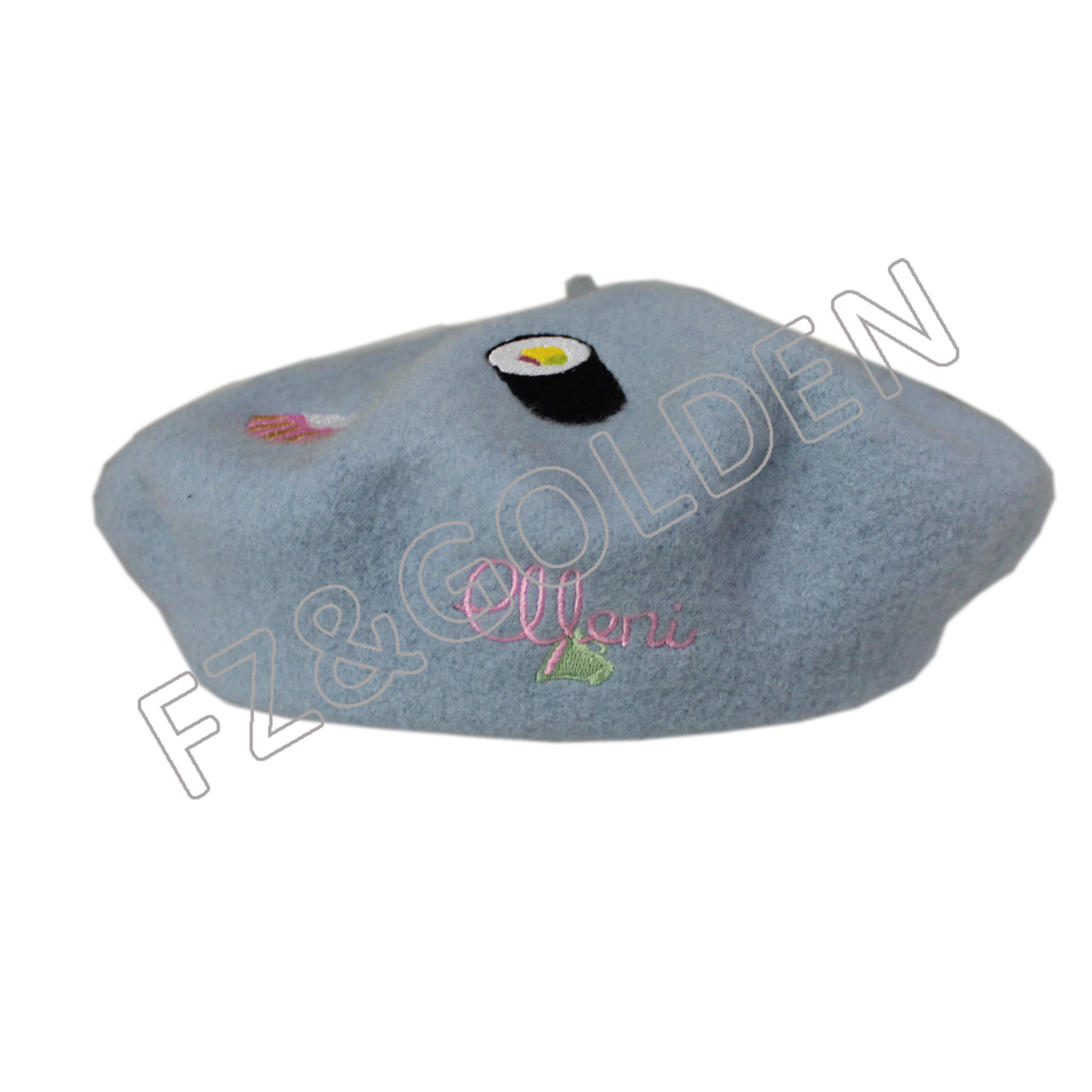 Export Fitted Baseball Caps -
Winter Warm Colorful Wool Berets - FUZHI