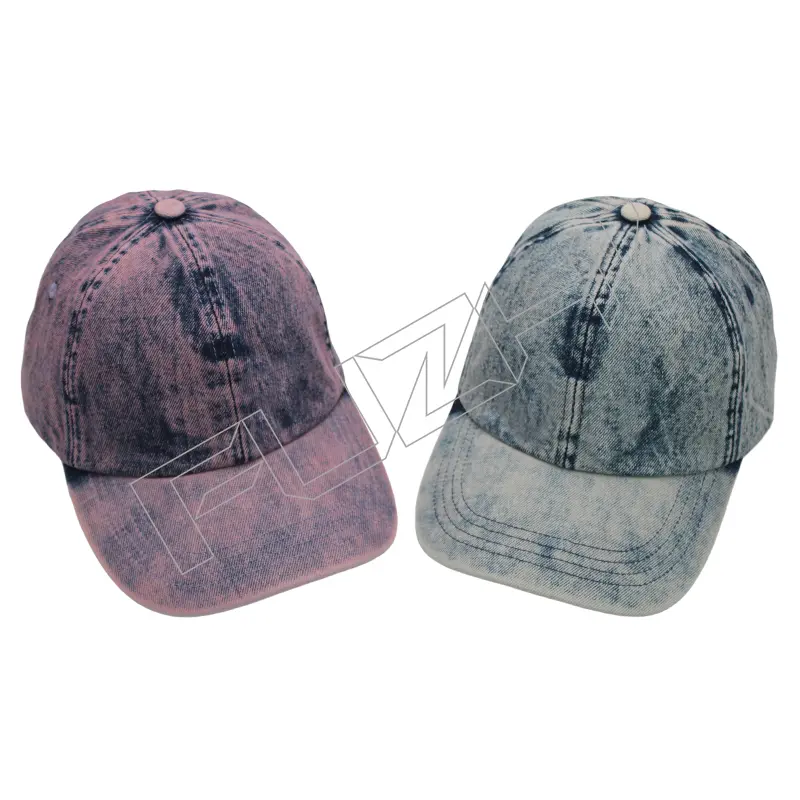 FZBC-6103 New denim washed vintage cap men’s and women’s outdoor fashion trend sports casual baseball cap denim washed cap with wide brim