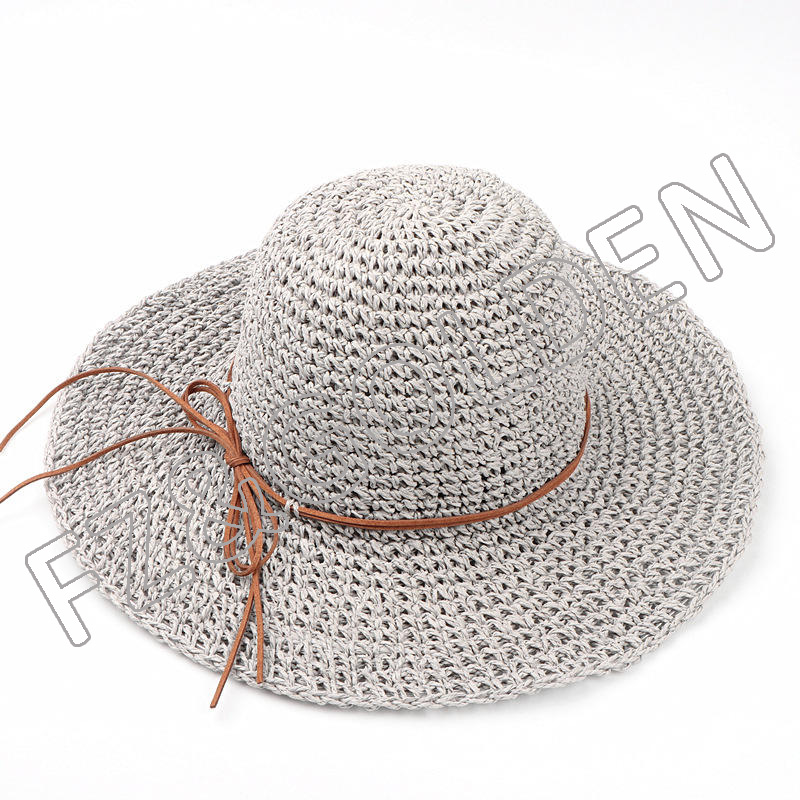 Discount Nets Hat Manufacturer -
Women's Sun Wide Brim UPF 50+ Summer Straw Beach Bucket Hat - FUZHI
