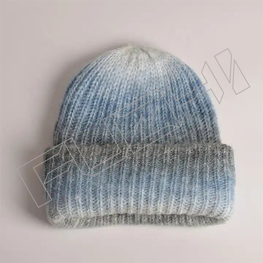 FZBH20250623-2 New arrival high quality knitting winter wool beanie hat customized logo
