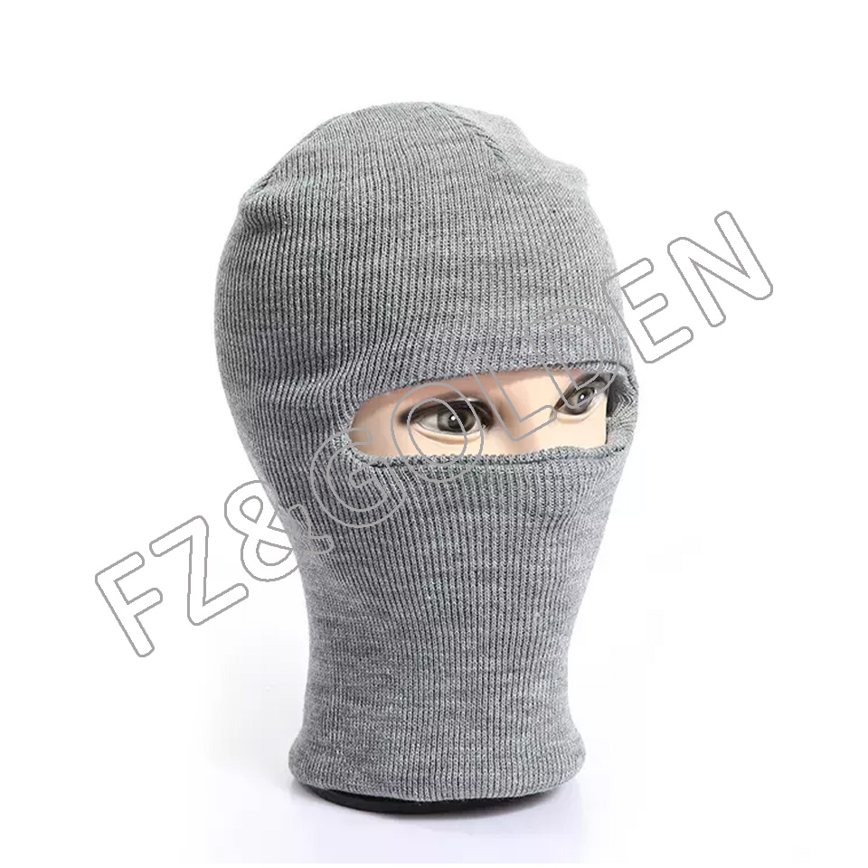 Wholesale Fleece Beanie Manufacturers -
mens beanie knitted retro ski face caps hats - FUZHI