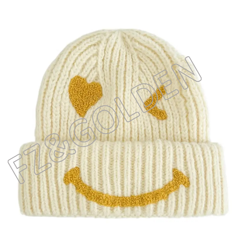 FZBH20250626-3 2023 wholesale high quality fashion hats winter acrylics embroidery Logo custom beanie hats for men women