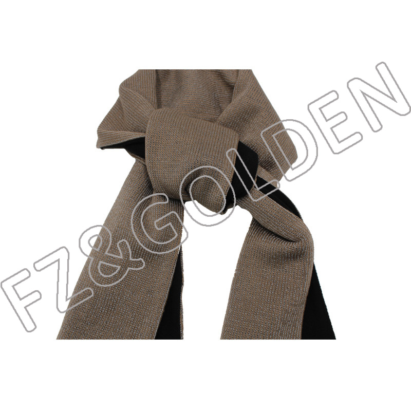 High-Quality Knitted Scarf -
Reflective knitted adult scarf - FUZHI