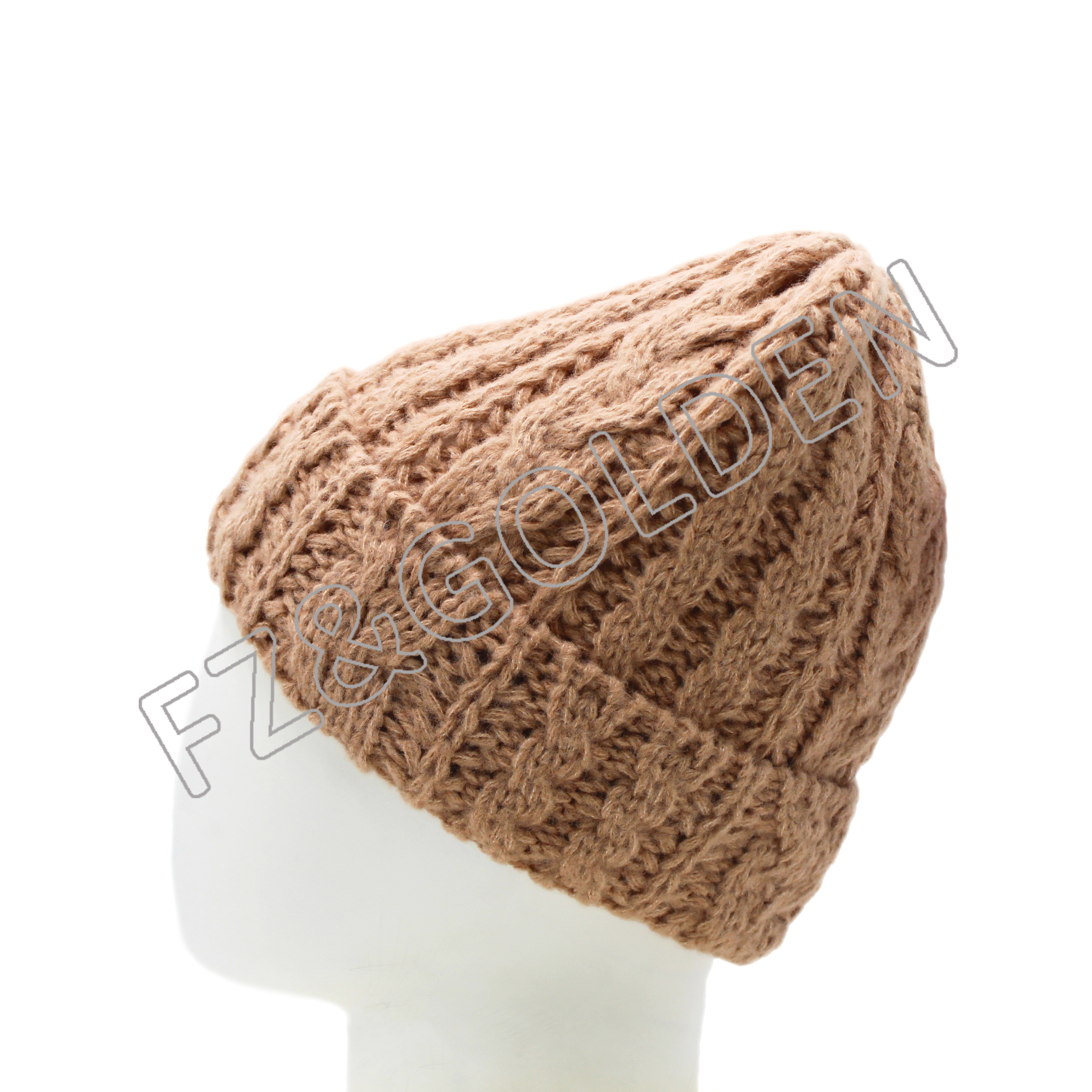 China Beanie Cap Suppliers -
100% Recycled Polyester Knitted Hat - FUZHI