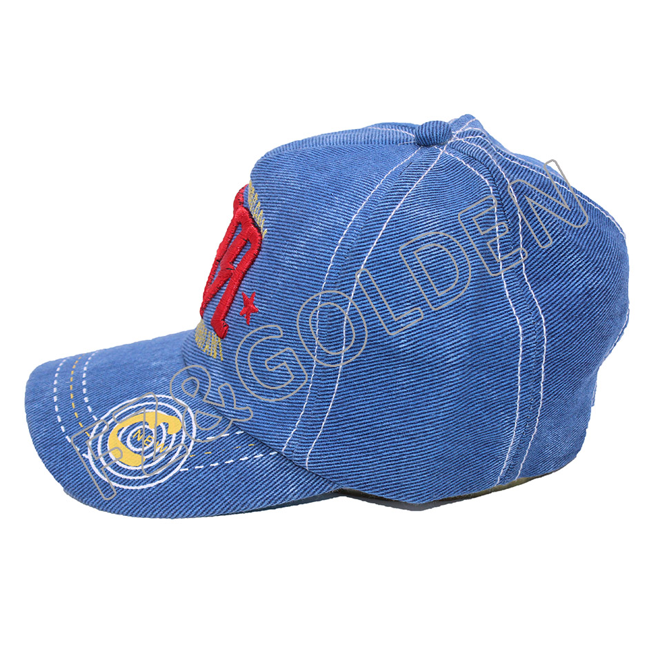 China Dad Cap Factory -
small size child 54cm custom black made snapback hats for kids - FUZHI