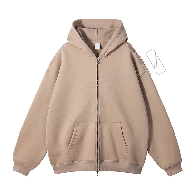 FZHP-1002 New fashion unisex sports zip hoodie & pants color zip hoodie set fleece zip hoodie & pants
