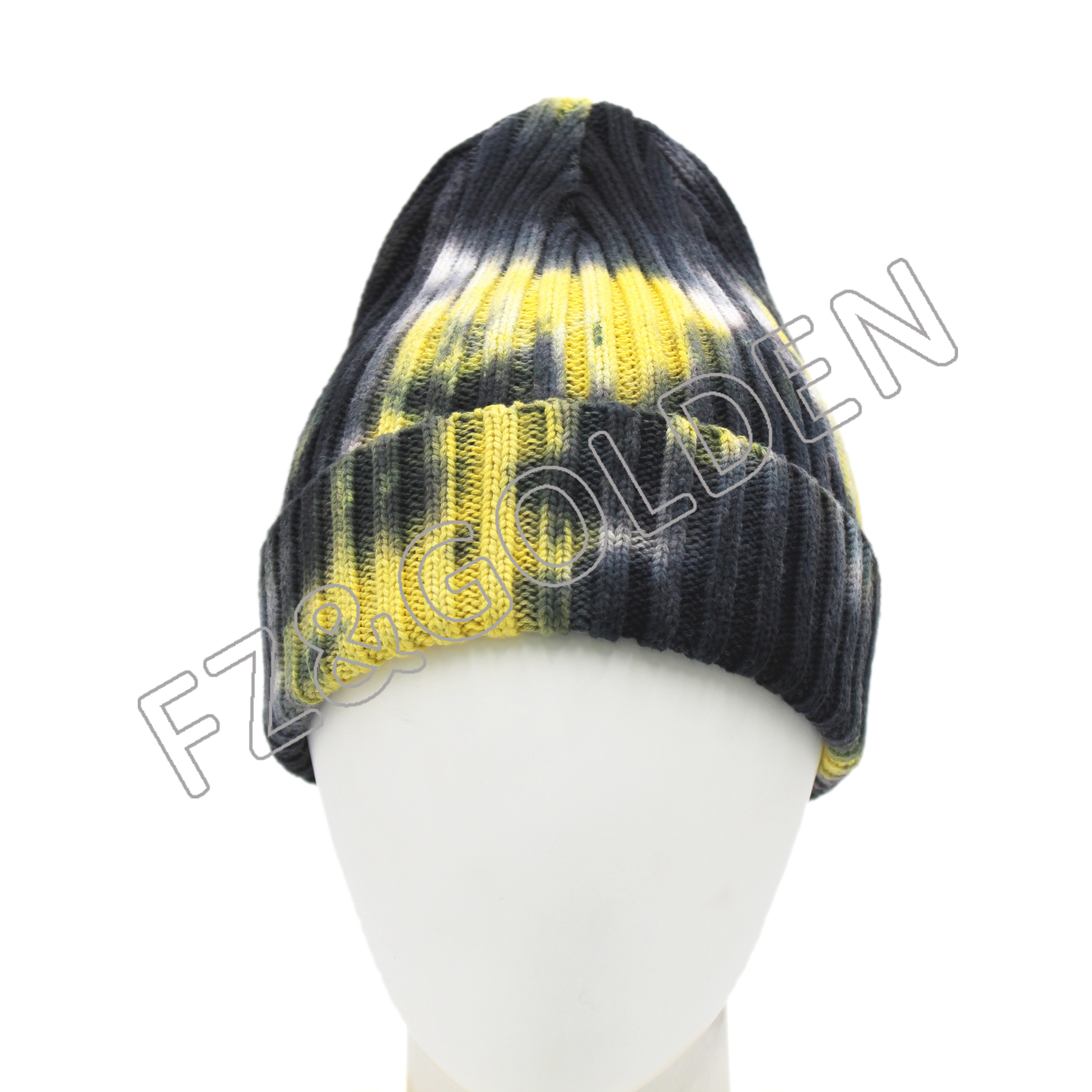 Export Organic Beanies Supplier -
100% Cotton Tie-dyed Knitted Hat - FUZHI