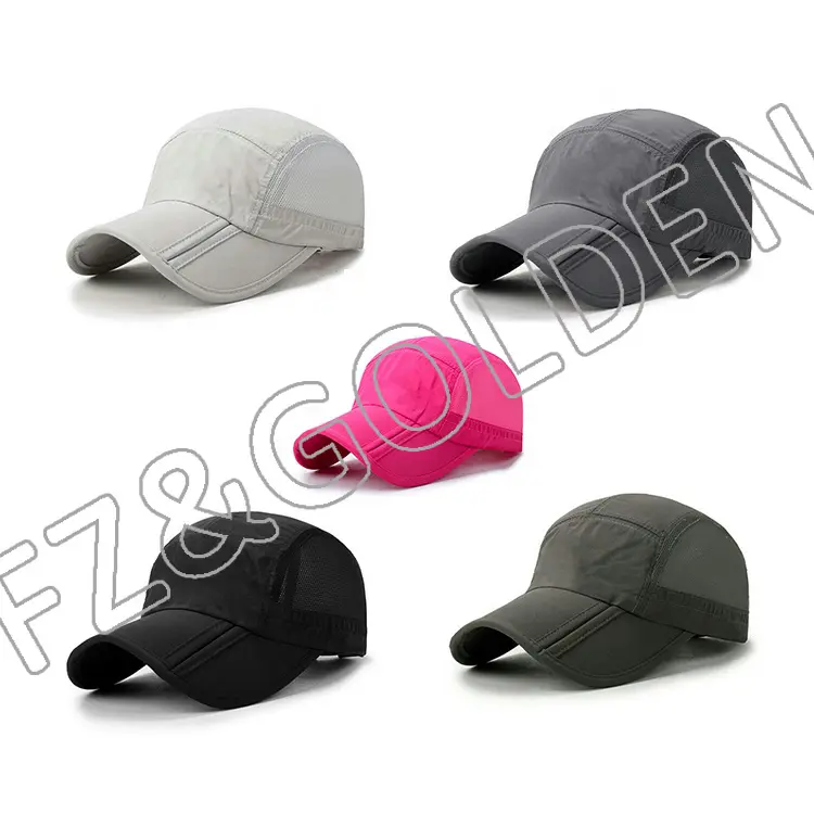 High-Quality Bike Cap Suppliers –
Custom own logo polo hat foldable baseball cap – FUZHI