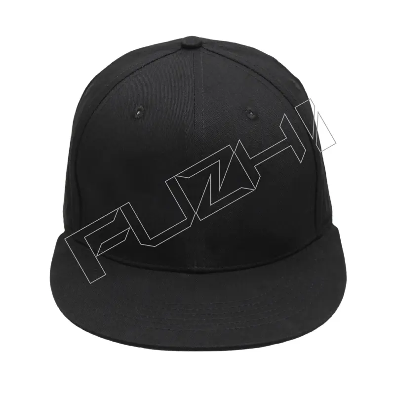 FZSN-8001 6 panel snapback elastic sweatband cap