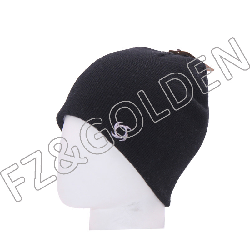 Cheapest Kids Beanie Hat Manufacturer -
Winter Knitted Embroidered Beanie Hats - FUZHI