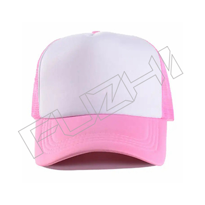 FZBC-5008 Wholesale Adjustable Custom Foam 5 Panel Hat Multi Color Mesh Custom Embroidery Logo designer Trucker Cap