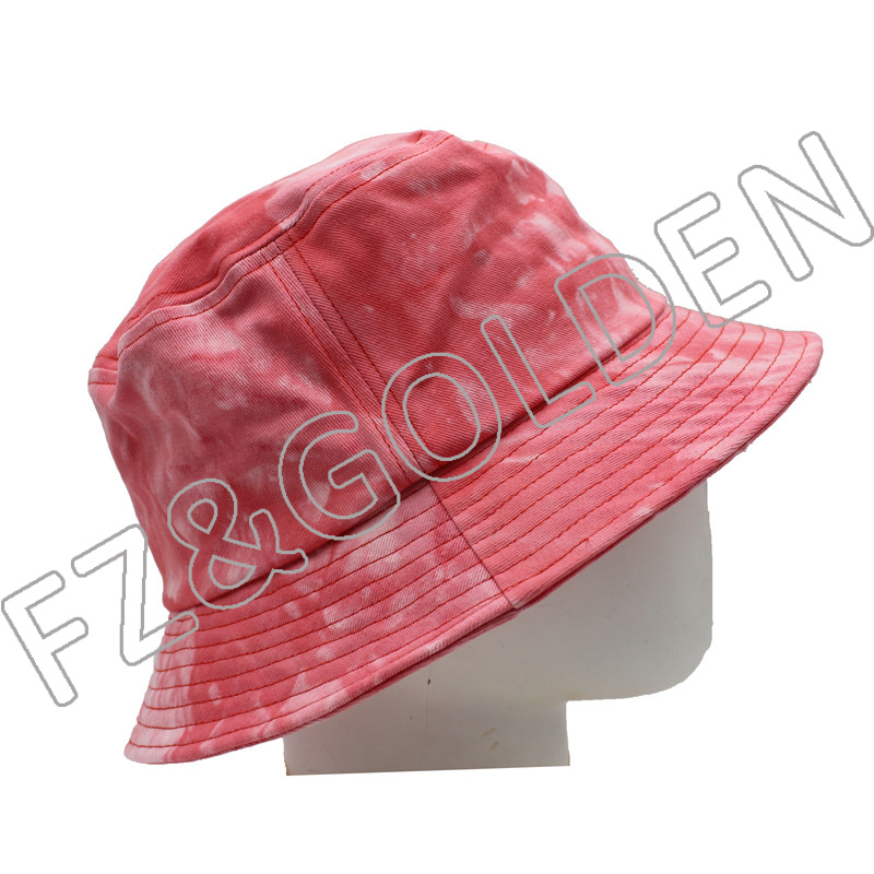 Export Packable Hat Manufacturer -
100% Cotton Tie-dyed Adult Hat - FUZHI