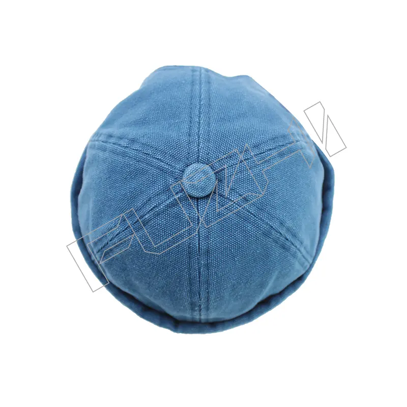 FZDL-1006 Fashion Street trend Casual dairy life oxford fabric melon skin hat bowler hat skull cap