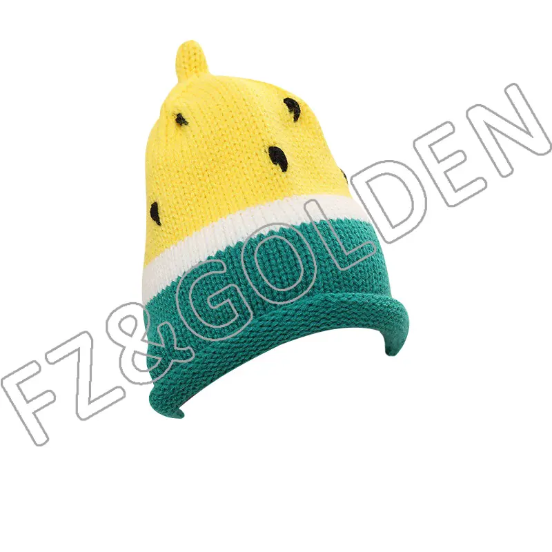 Cheapest Pom Beanie Manufacturer –
Knit Infant Toddler Kids Baby Beanies Hats – FUZHI