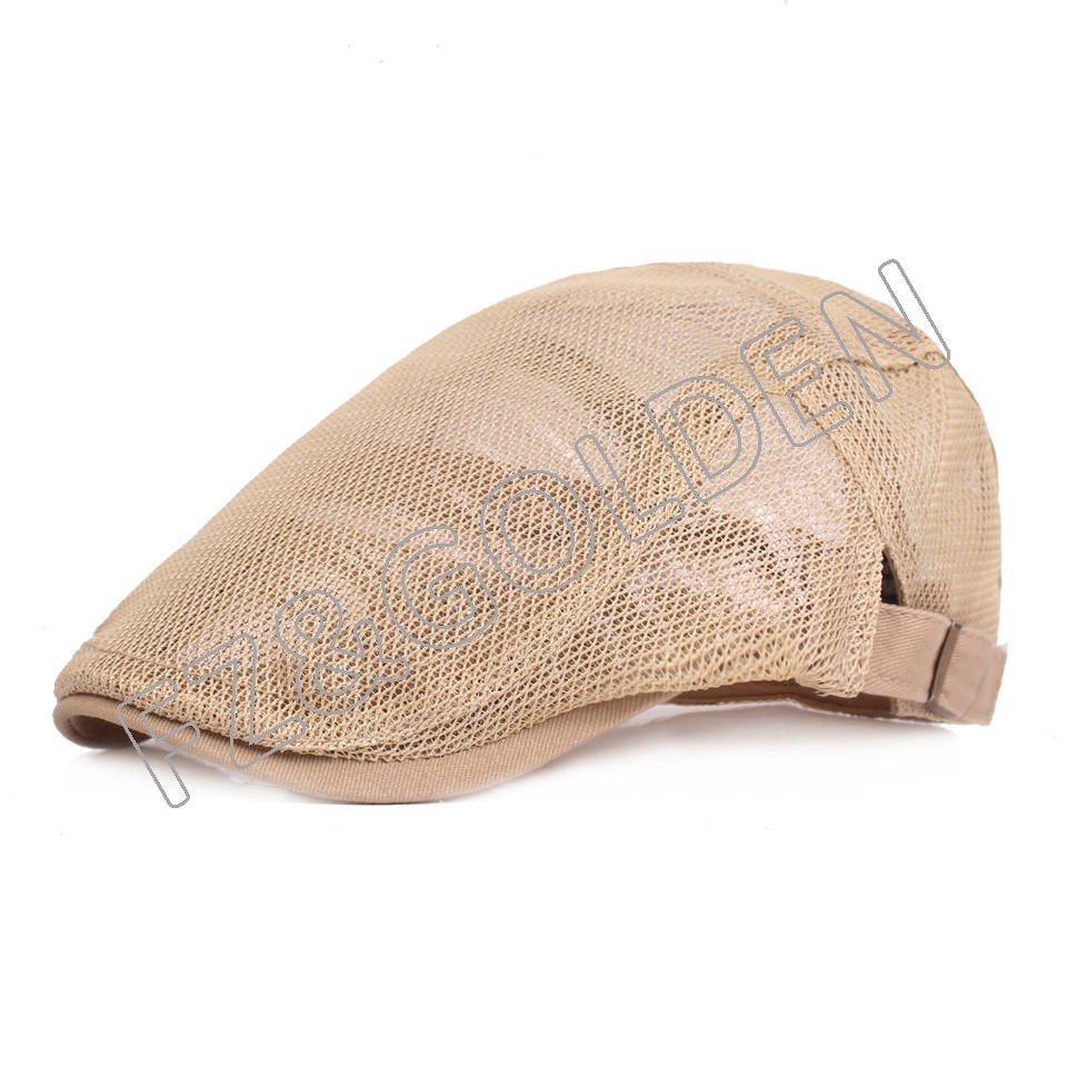 High-Quality Custom Hat -
Men's Mesh Breathable Summer Beret for Driving Hunting - FUZHI