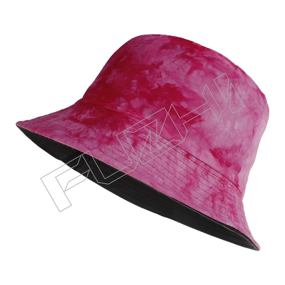 FZFH20250625-9 Fashion cool custom digital printed reversible buckets hats sublimation caps