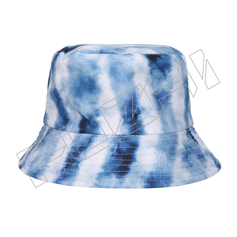 FZFH20250625-5 Wholesale Logo All Over Printing Women Beach Bell Gorras Summer Fisherman Quick Dry Fit Sun Cap custom bucket hat