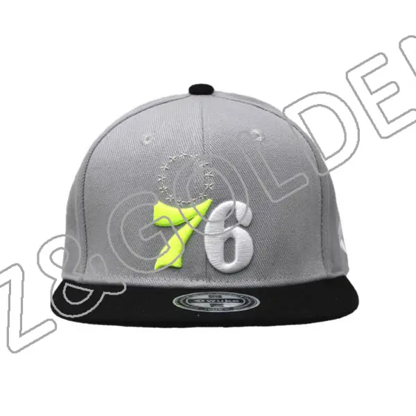 OEM/ODM Flat Visor Cap Suppliers –
6 Panel 3D Printed Cotton Baseball snapback hat – FUZHI