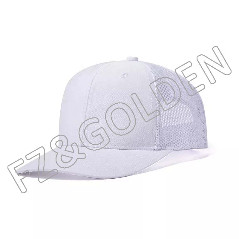 FZBC20250716-7 High Profile 6 Panel Hats Gorra Men Sports Cotton Custom Embroidery Logo Mesh Trucker cap