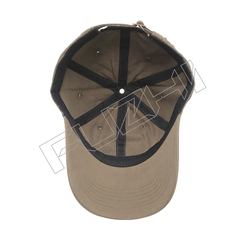 FZDL-1001 New dairy life 6 panel pure color cotton outdoor simple and casual curved eaves baseball cap