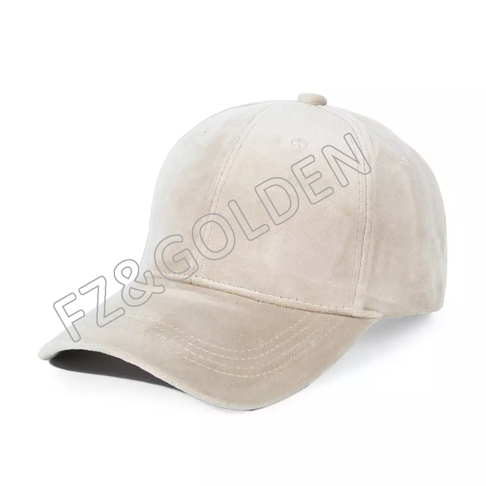 FZBC20250716-4 Custom Corduroy embroidery logo curved brim sports hat 6 panel autumn winter baseball velvet caps