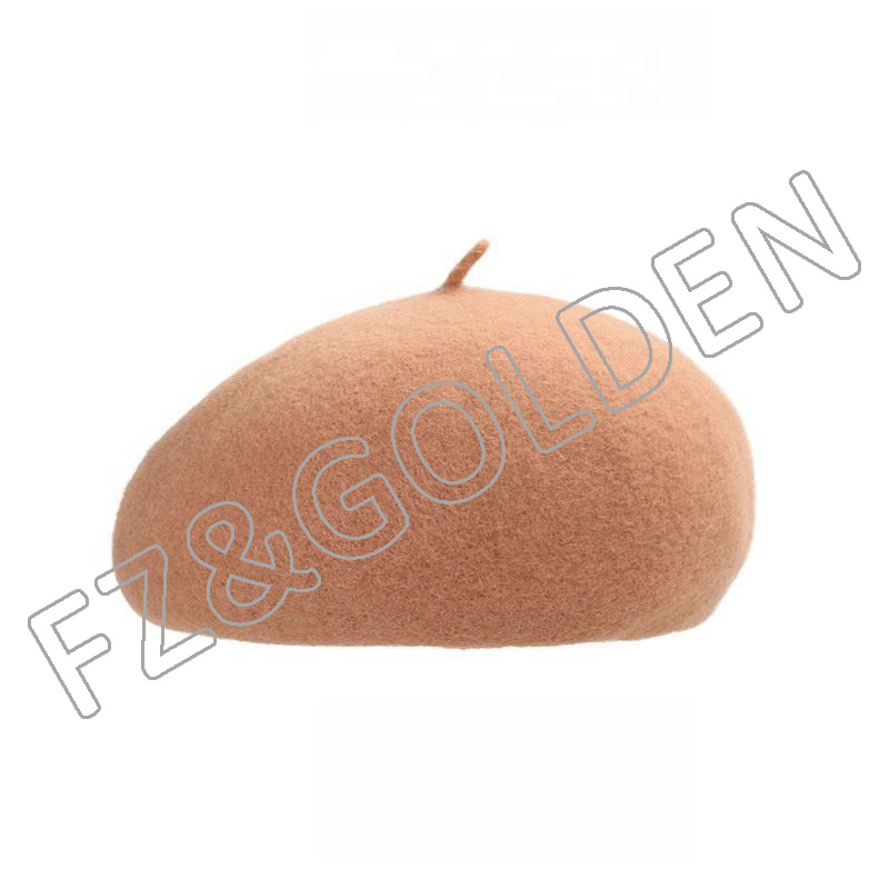 OEM/ODM Fur Bucket Hat Manufacturers -
New Arrival Wool Warm Knit French Paris Beret Hat for Women - FUZHI