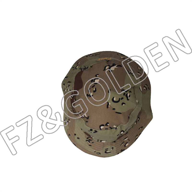 China Hat -
Bulk Custom Logo Fisherman Bucket Hat - FUZHI