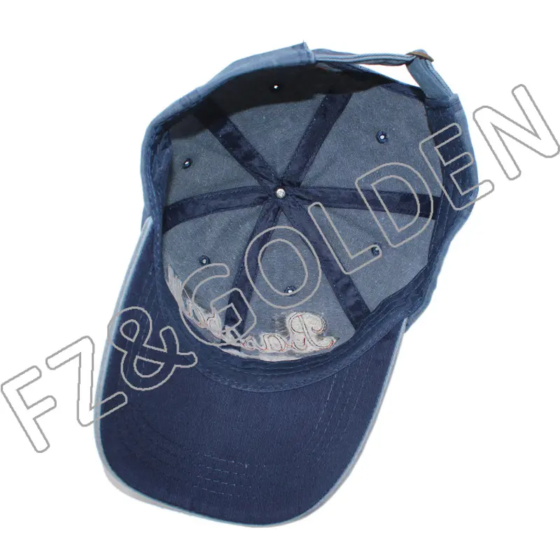Discount 5 Panel Baseball Cap Factory –
Towel Embroidery Water Washed Cap Dad Cap – FUZHI