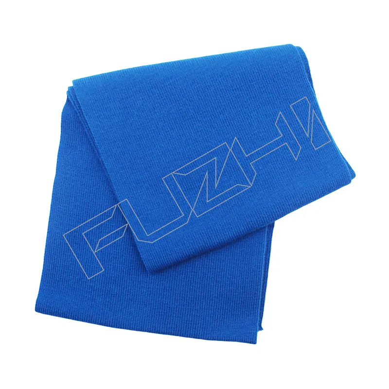 FZSC-3021 Customized men and women’s winter warm knitted beanie scarf glove set outdoor weatherproof acrylic knitted beanie scarf glove