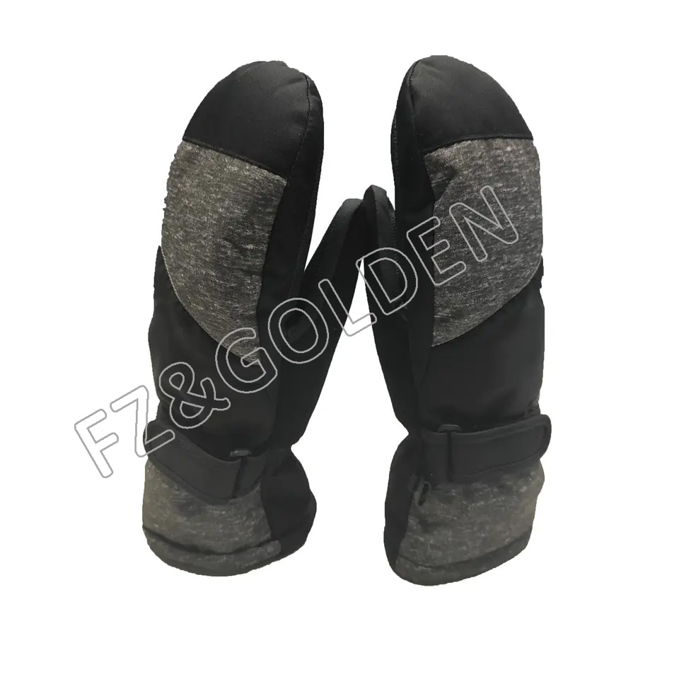 FZWM-1000 OEM Logo Sports Touch Ski Windproof Cycling Full Finger Man Women Warm Winter Waterproof Mittens