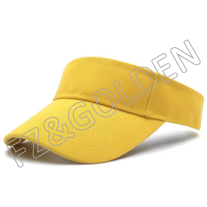 Wool Baseball Cap Supplier -
Unisex Sun Adjustable Outdoor Sports Summer Beach Visor Cap - FUZHI