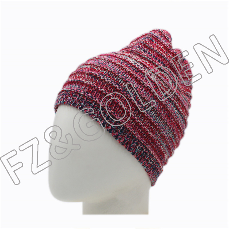 China Beanie Hats Supplier -
Winter Warm Knitted Pink Beanie Hat for Women - FUZHI