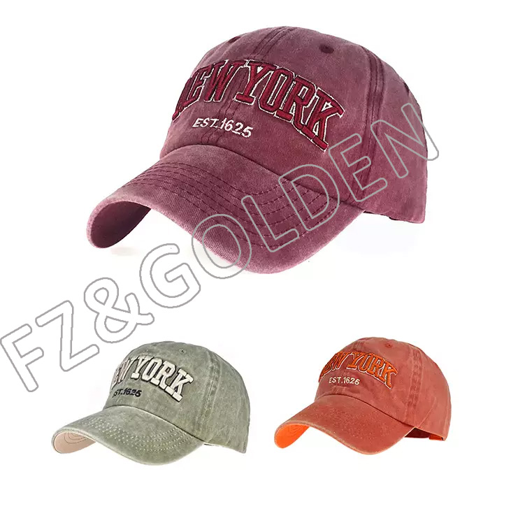 FZBC20250716 New arrival Sport Baseball 6-panel gorras Snapback Custom Embroidery Adjustable Baseball Cap Hats