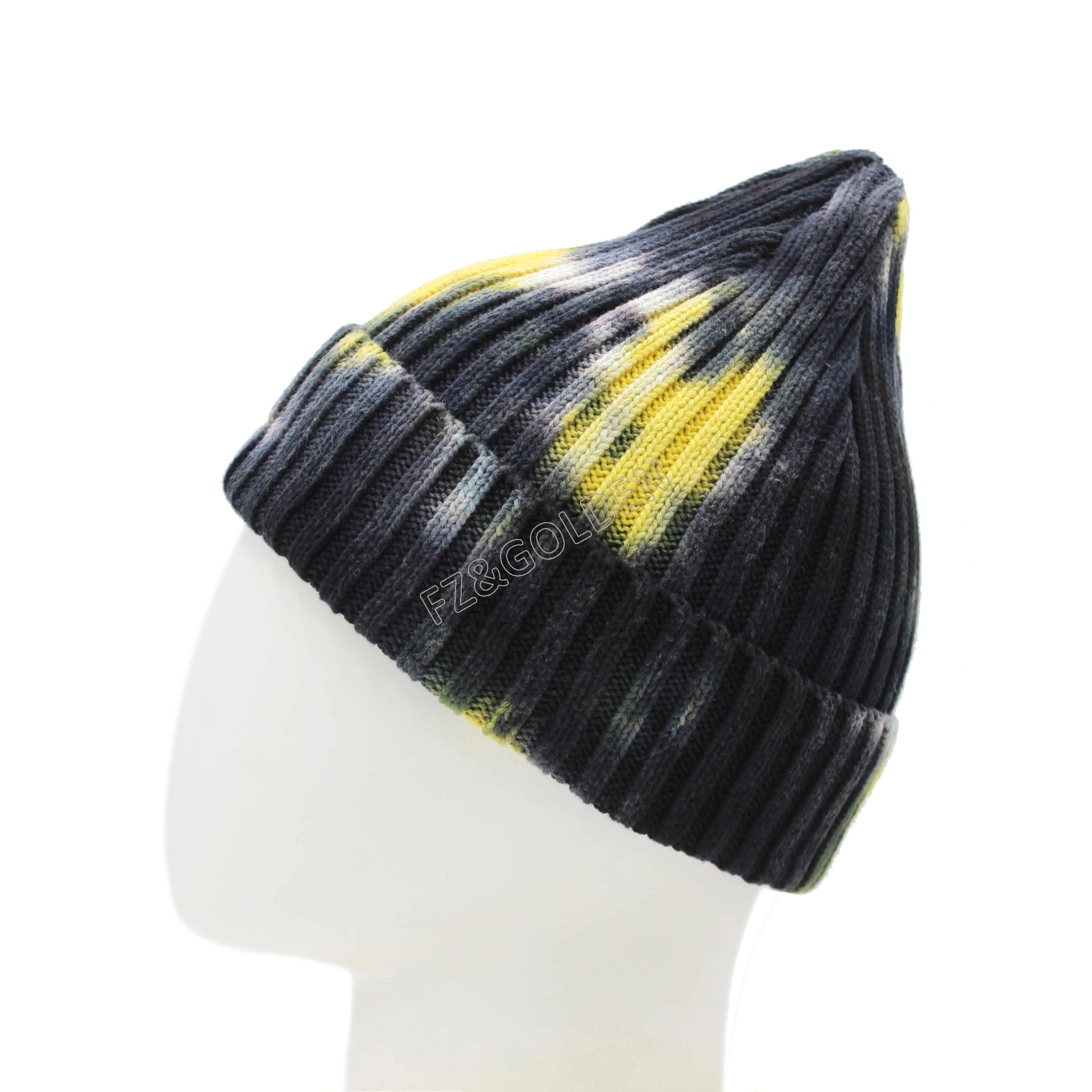 Export Organic Beanies Supplier -
100% Cotton Tie-dyed Knitted Hat - FUZHI