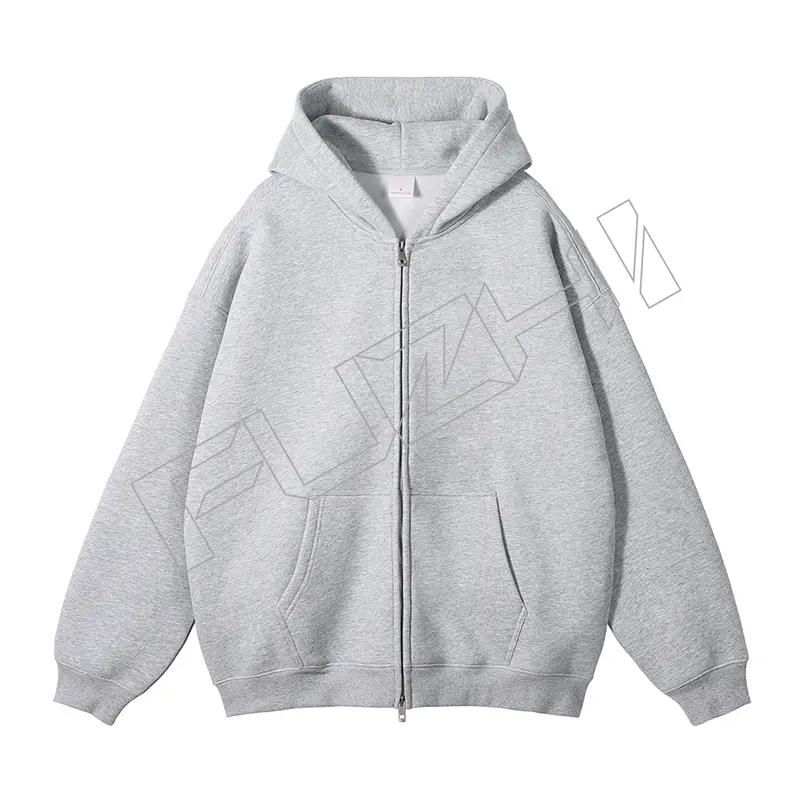 FZHP-1002 New fashion unisex sports zip hoodie & pants color zip hoodie set fleece zip hoodie & pants