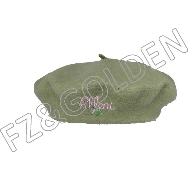 Export Fitted Baseball Caps -
Winter Warm Colorful Wool Berets - FUZHI