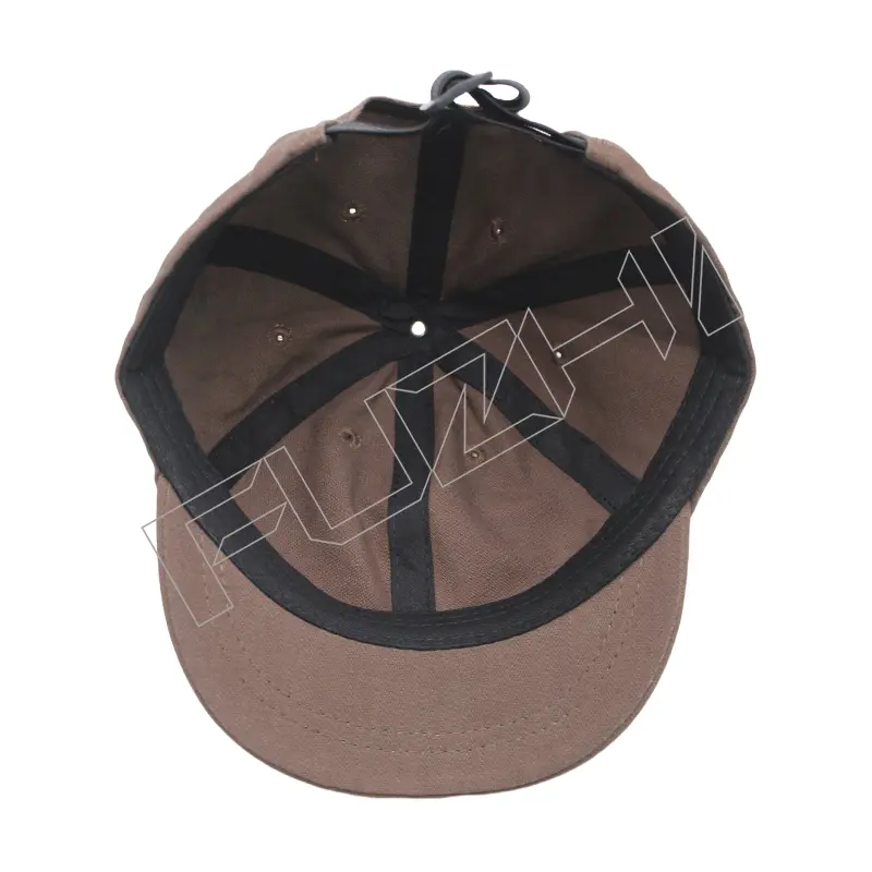 FZDL-1003 New dairy life outdoor cotton 6 panel small peak cap