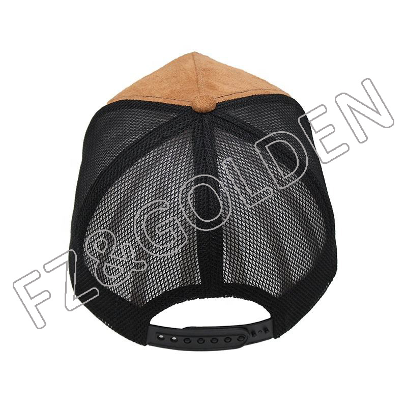 Discount Nets Cap -
Factory Cheap Vintage Trucker Baseball 5 Panel Custom Suede Mesh Cap - FUZHI