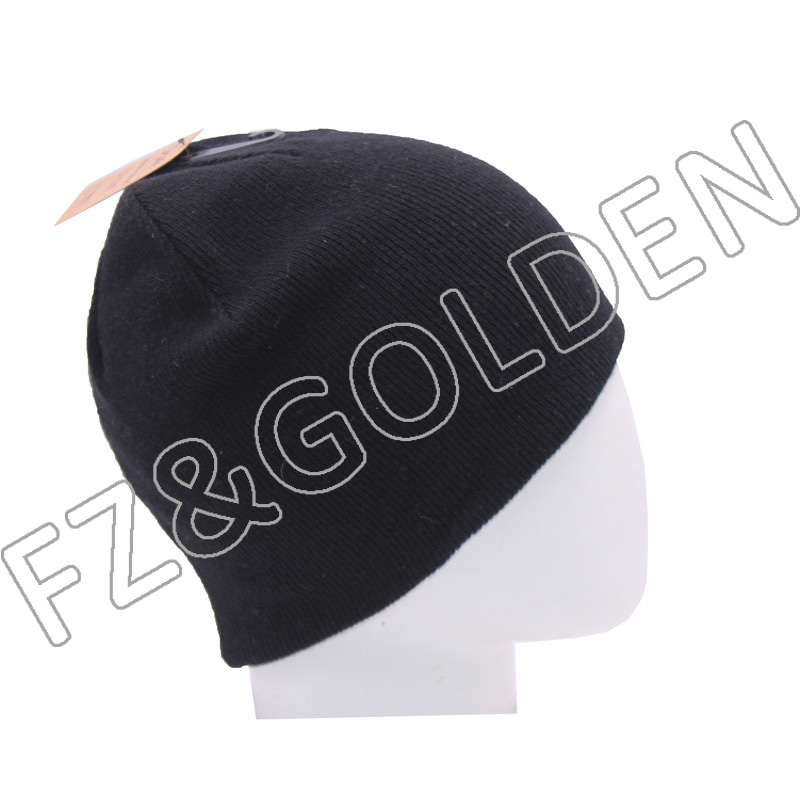 Cheapest Kids Beanie Hat Manufacturer -
Winter Knitted Embroidered Beanie Hats - FUZHI