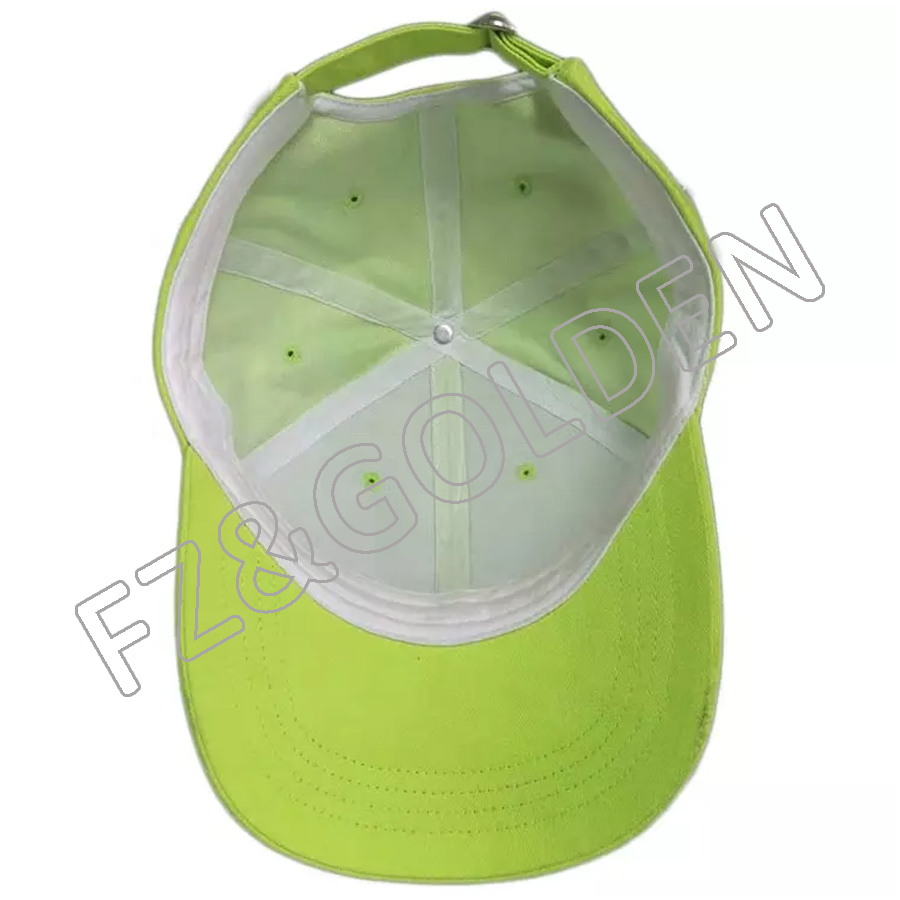 OEM/ODM Denim Baseball Cap Manufacturer -
New Arrival lime green baseball cap - FUZHI