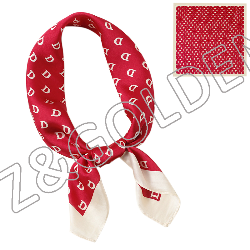 Discount Women Scarf Factory -
New Fashion Custom Printing Silk Ladies Scarf - FUZHI